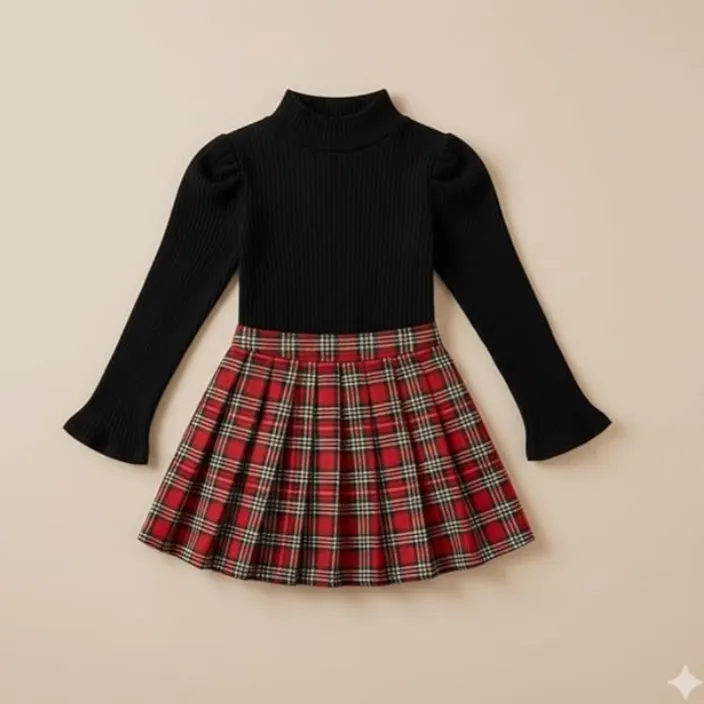 girl modern dress